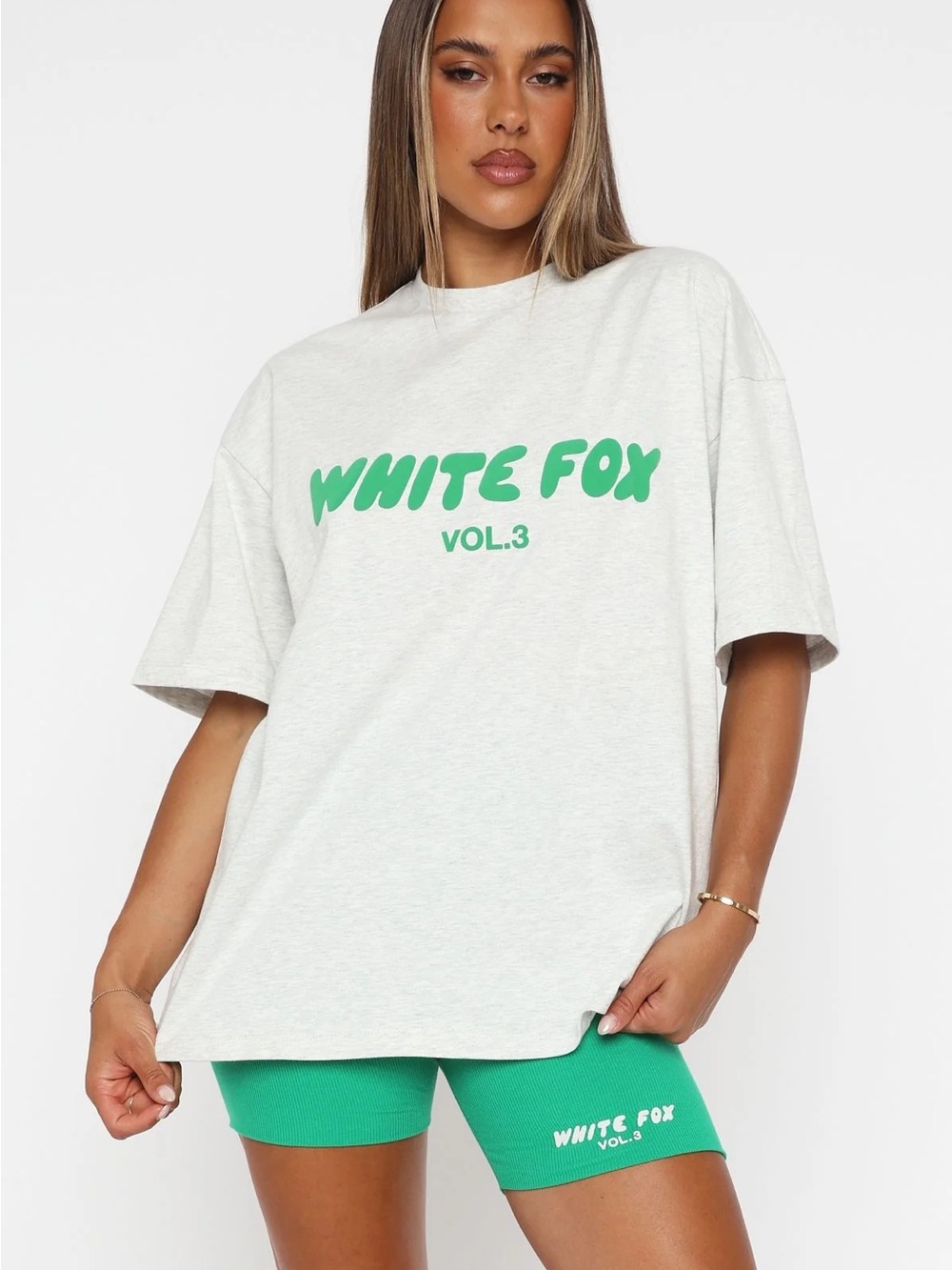 WHITEFOX Grey Green Matching Set